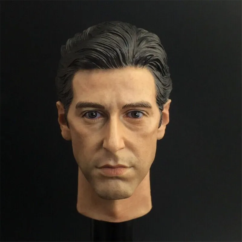 

1:6 Scale Model Figure Accessory Headscuplt Corleone Al Pacino For 12 Inch Action Figure Male Body Collection Toy Doll