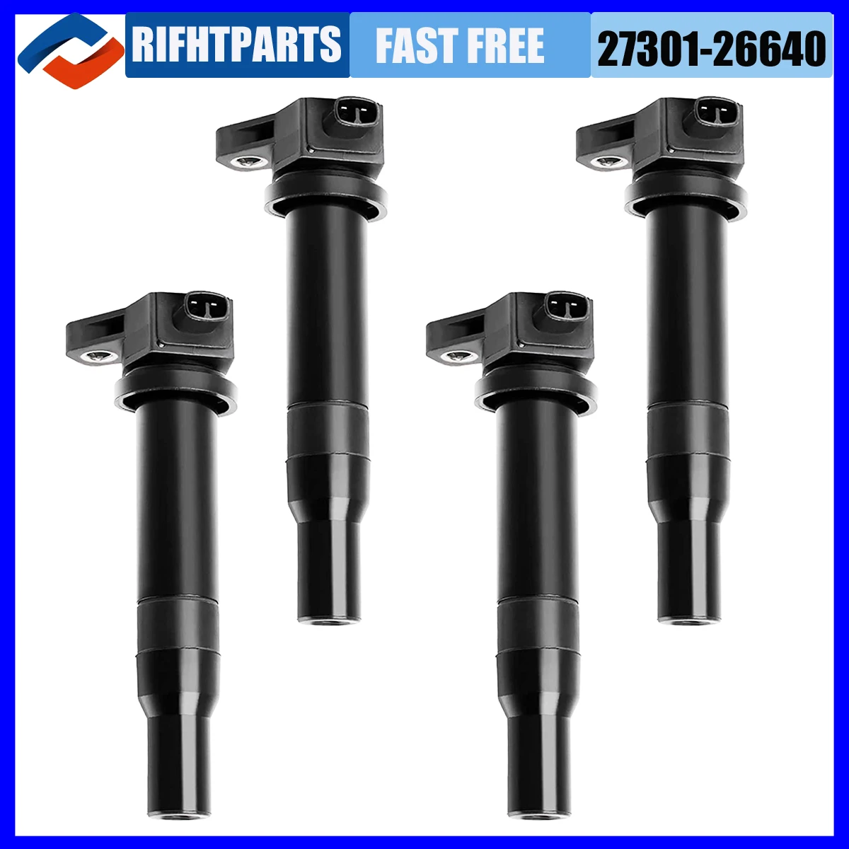 RIGHTPARTS 4Pcs 2730126640 27301-26640 Car Ignition Coil For Hyundai Accent Kia Rio 1.6L For Kia Rio IGNIT Coil Tool 27301 26640
RIGHTPARTS 4Pcs 2730126640 27301-26640 Car Ignition Coil For Hyundai Accent Kia Rio 1.6L For Kia Rio IGNIT Coil Tool 27301 26640