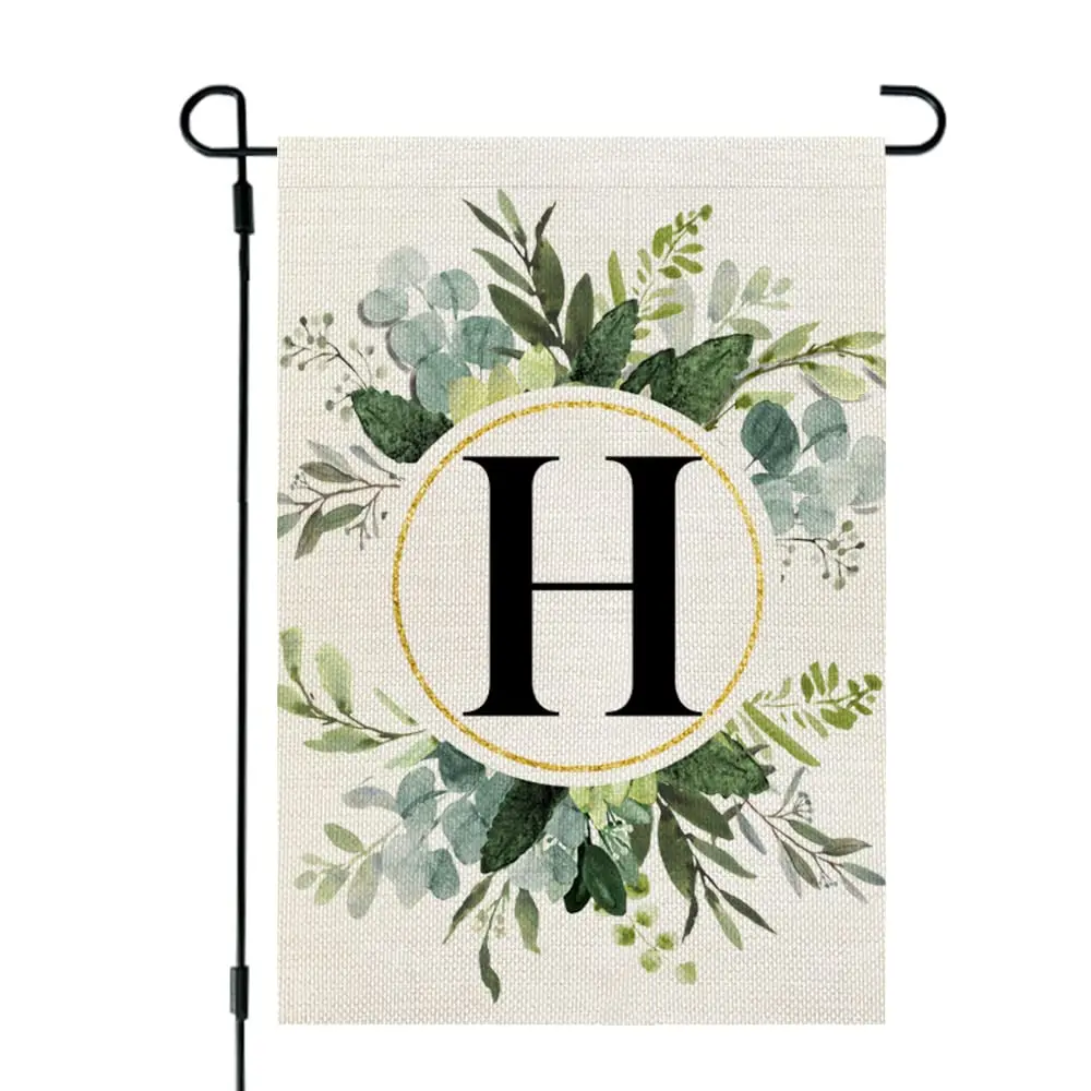 Floral Monogram Letter Garden Flag, Double Sided, Small Burlap, Family, Last Name, Initial Yard, Floral, 12x18 Inch
Floral Monogram Letter Garden Flag, Double Sided, Small Burlap, Family, Last Name, Initial Yard, Floral, 12x18 Inch