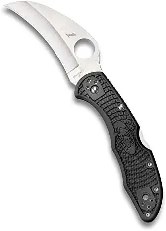 

Salt 2 Lightweight Knife with 2.91" H-1 Ultra-Corrosion-Resistant Steel Blade and Black FRN Handle - PlainEdge - C106PBK2 Grinde