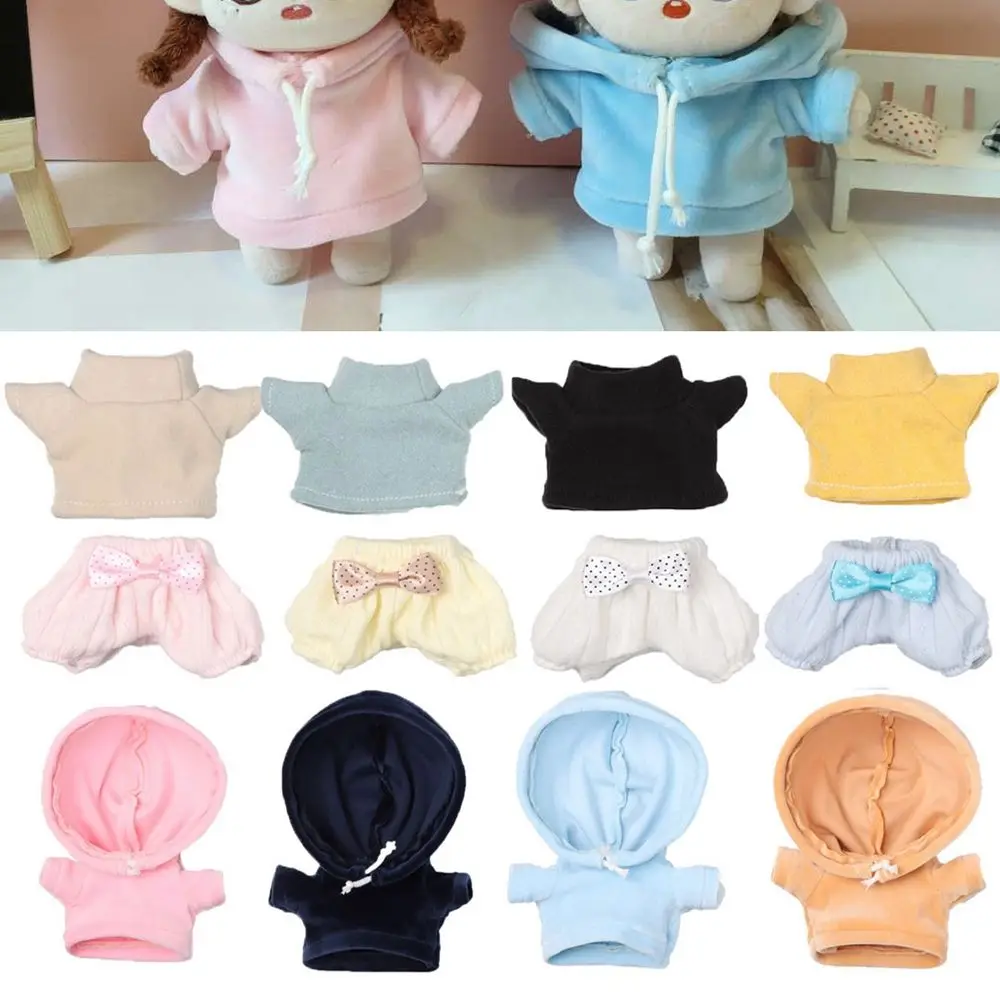 Clothes Plush 12~20cm Idol Doll Clothes Kids Stuffed Animal Cute Cartoon Sweatshirt Shorts T-shirt Top Kids Toy 1/12 BJD Dolls
Clothes Plush 12~20cm Idol Doll Clothes Kids Stuffed Animal Cute Cartoon Sweatshirt Shorts T-shirt Top Kids Toy 1/12 BJD Dolls