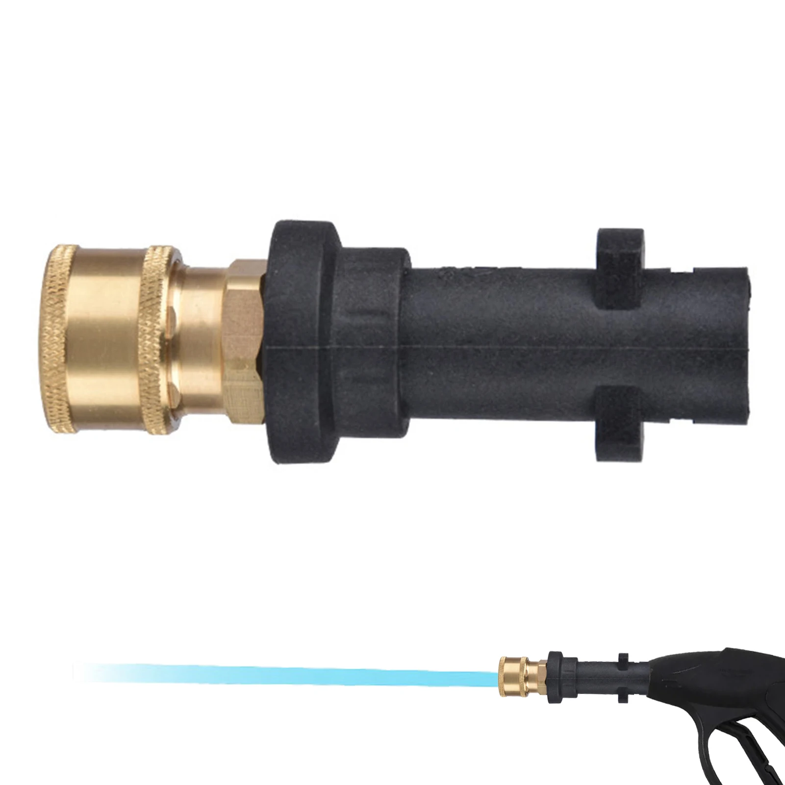 High-pressure Wash WaterGun Connector High-pressure Brass Connector With 5 Nozzles Cleaning Machine Accessories For Karcher K2
High-pressure Wash WaterGun Connector High-pressure Brass Connector With 5 Nozzles Cleaning Machine Accessories For Karcher K2