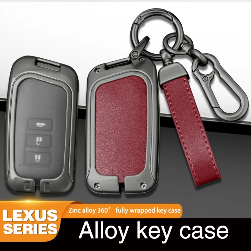 Fashion Metal Leather Car Remote Key Case Cover Shell For Lexus NX GS RX IS ES GX LX RC 200 250 350 LS 450H 300H Car Goods
Fashion Metal Leather Car Remote Key Case Cover Shell For Lexus NX GS RX IS ES GX LX RC 200 250 350 LS 450H 300H Car Goods