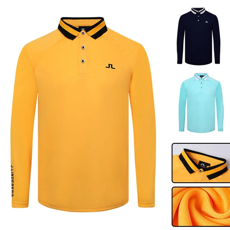 Golf Clothing Mens Long Sleeves T-shirt Embroidered Jersey Sport Casual Golf Polo Shirt Breathable Business Loose Male Golf Wear 
Golf Clothing Mens Long Sleeves T-shirt Embroidered Jersey Sport Casual Golf Polo Shirt Breathable Business Loose Male Golf Wear