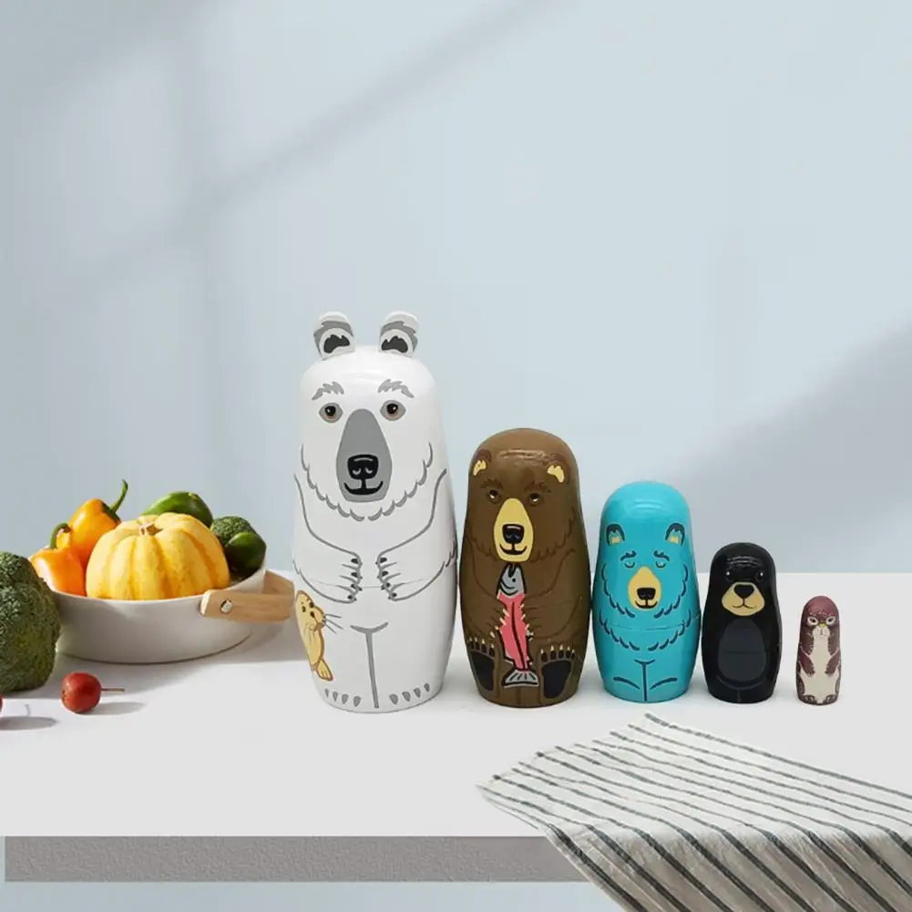Russian Decoration Dolls Anti-wear Colorful Exquisite Birthday Gift Stacking Toys Nesting Dolls Matryoshka Dolls 1 Set
Russian Decoration Dolls Anti-wear Colorful Exquisite Birthday Gift Stacking Toys Nesting Dolls Matryoshka Dolls 1 Set