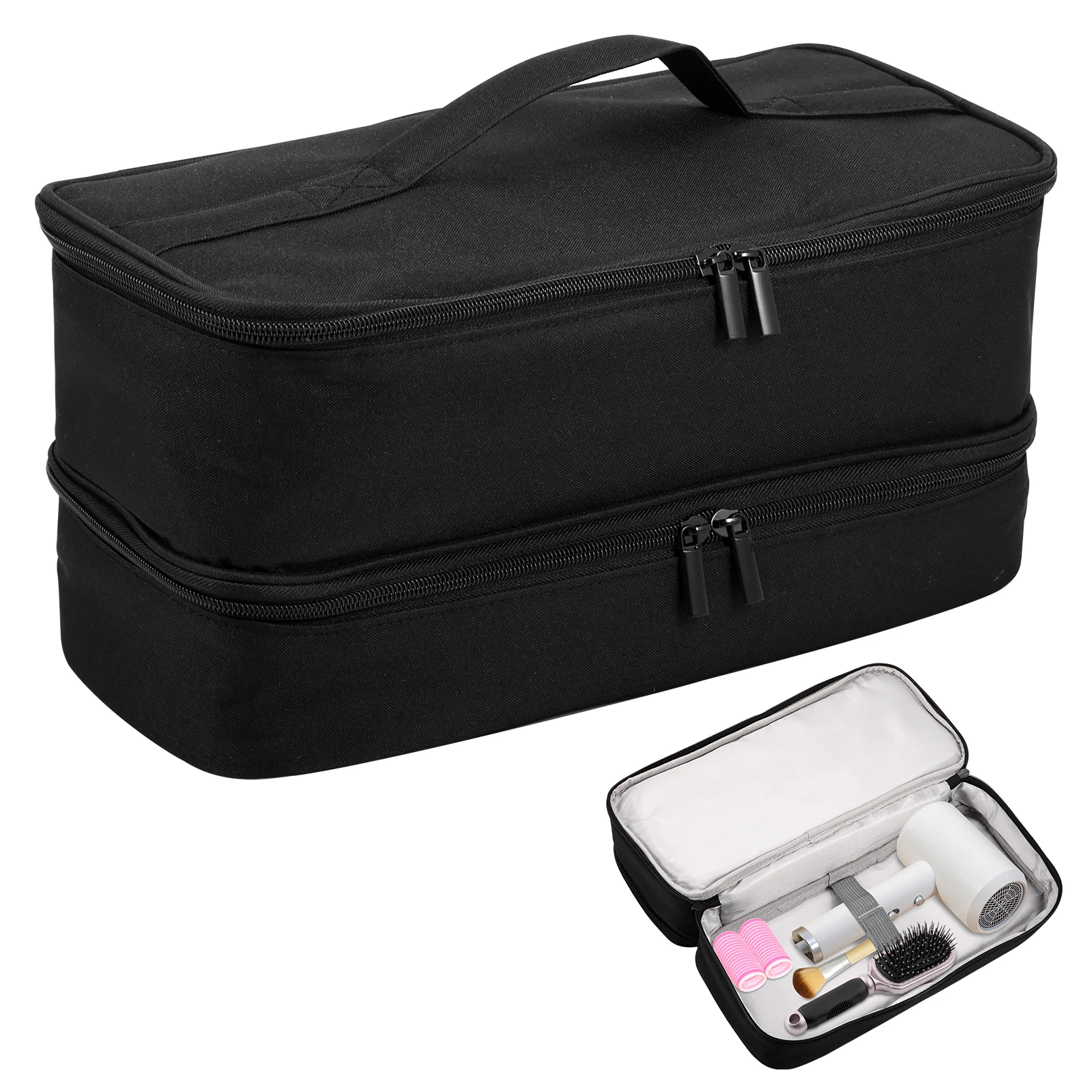 New Double-Layer Travel Carrying Case Splashproof Oxford Travel Case with Wide Handle Portable Travel Storage Organizer Bag with
New Double-Layer Travel Carrying Case Splashproof Oxford Travel Case with Wide Handle Portable Travel Storage Organizer Bag with
