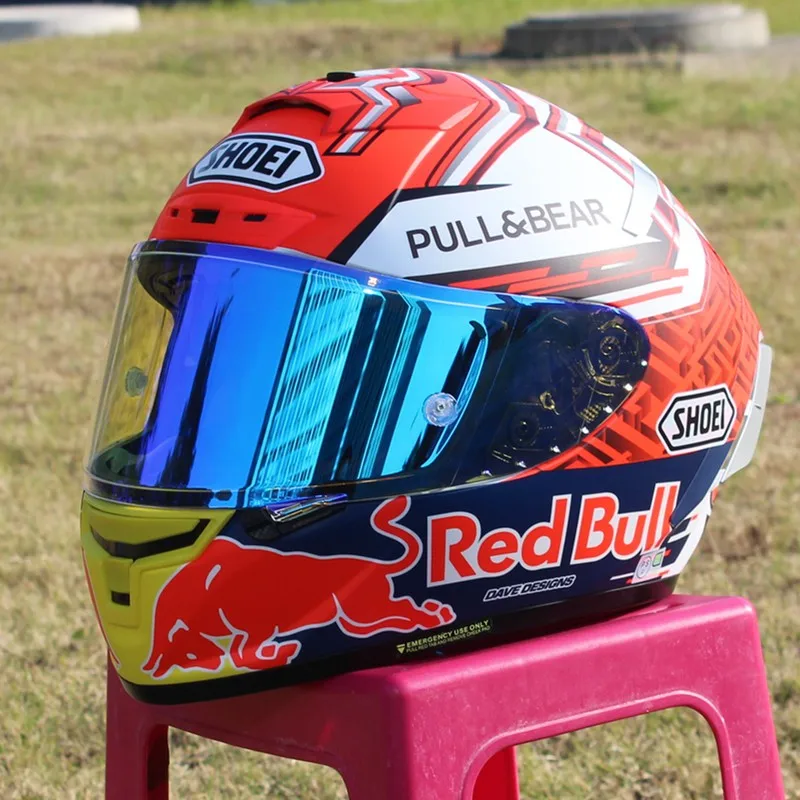 Мотоциклетный шлем на все лицо SHOEI X14 marquez pullbearr красный шлем черный муравей для езды на мотоцикле гоночный мотоциклетный шлем, шлем
Мотоциклетный шлем на все лицо SHOEI X14 marquez pullbearr красный шлем черный муравей для езды на мотоцикле гоночный мотоциклетный шлем, шлем