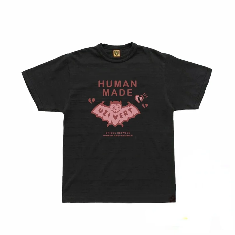 Bat Human Made Fashion T-Shirt Men 1:1 High Quality Human Made Women Tee Streetwear Tops Oversize T Shirt Men Clothing
Bat Human Made Fashion T-Shirt Men 1:1 High Quality Human Made Women Tee Streetwear Tops Oversize T Shirt Men Clothing