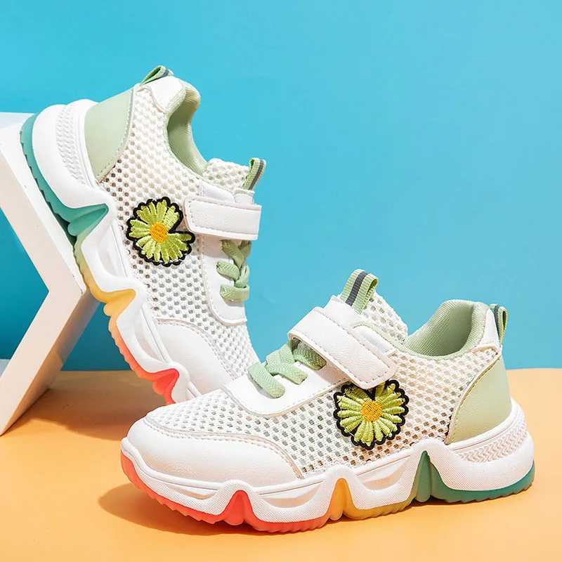 Size 26-37 Boys Girls Breathable Mesh Running Sport Sneakers Children Non-slip Little Daisy Soft Sole Flat Casual Shoes For Kids
Size 26-37 Boys Girls Breathable Mesh Running Sport Sneakers Children Non-slip Little Daisy Soft Sole Flat Casual Shoes For Kids
