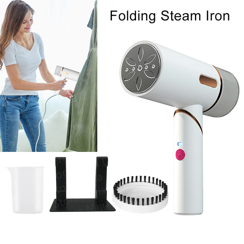 Portable Folding Garment Steamer Machine for Travel Household Electric Handheld Steam Iron for Clothes
Portable Folding Garment Steamer Machine for Travel Household Electric Handheld Steam Iron for Clothes
