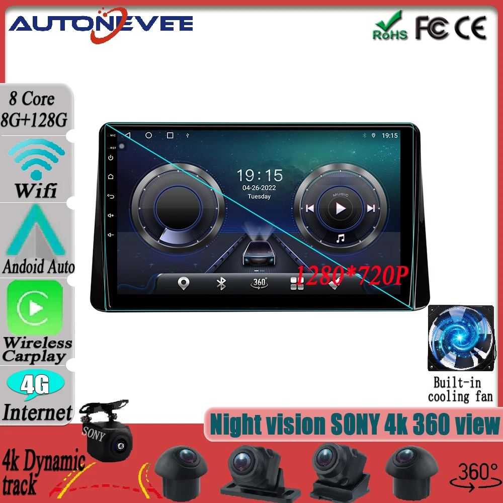 Android 12 For Mitsubishi Eclipse Cross 1 2017-2021 Monitor Screen TV Multimedia Car Navigation GPS Autoradio Bluetooth
Android 12 For Mitsubishi Eclipse Cross 1 2017-2021 Monitor Screen TV Multimedia Car Navigation GPS Autoradio Bluetooth