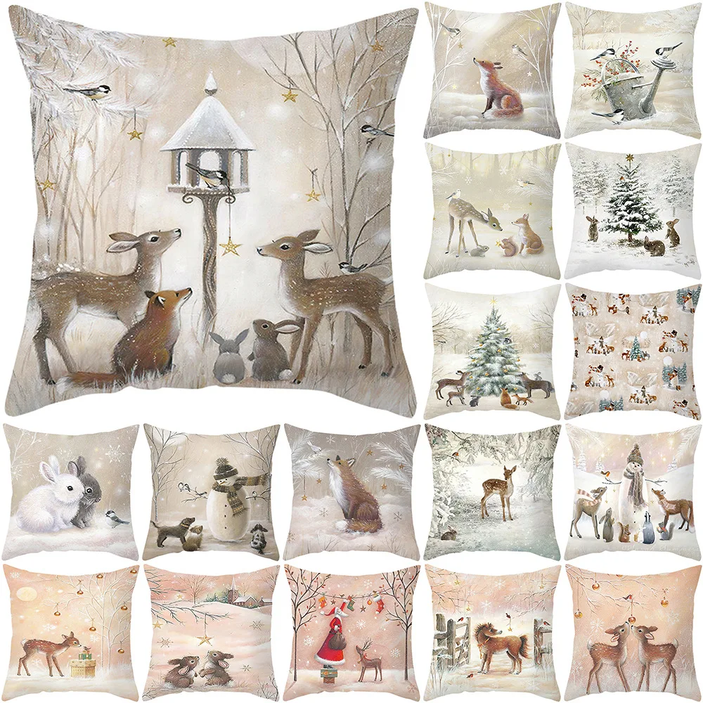 45cm Merry Christmas Cushion Cover Pillowcase 2022 Christmas Decorations for Home Ornament Happy New Year Christmas Decor
45cm Merry Christmas Cushion Cover Pillowcase 2022 Christmas Decorations for Home Ornament Happy New Year Christmas Decor