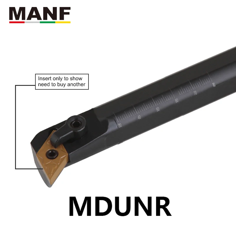MANF 20mm 25mm S32T-MDUNR15 CNC Turning Steel Bar M Type CNC Lathe Cutter Arbor For Dnmg15 Inserts Internal Turning Tool Holder
MANF 20mm 25mm S32T-MDUNR15 CNC Turning Steel Bar M Type CNC Lathe Cutter Arbor For Dnmg15 Inserts Internal Turning Tool Holder
