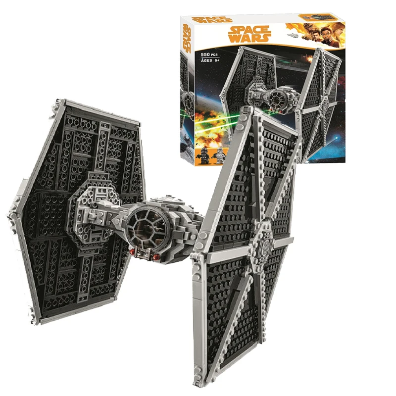 10900 Star Series Wars TIE Fighter Building Block 550pcs Bricks Toys Compatible with Toys for Children
10900 Star Series Wars TIE Fighter Building Block 550pcs Bricks Toys Compatible with Toys for Children