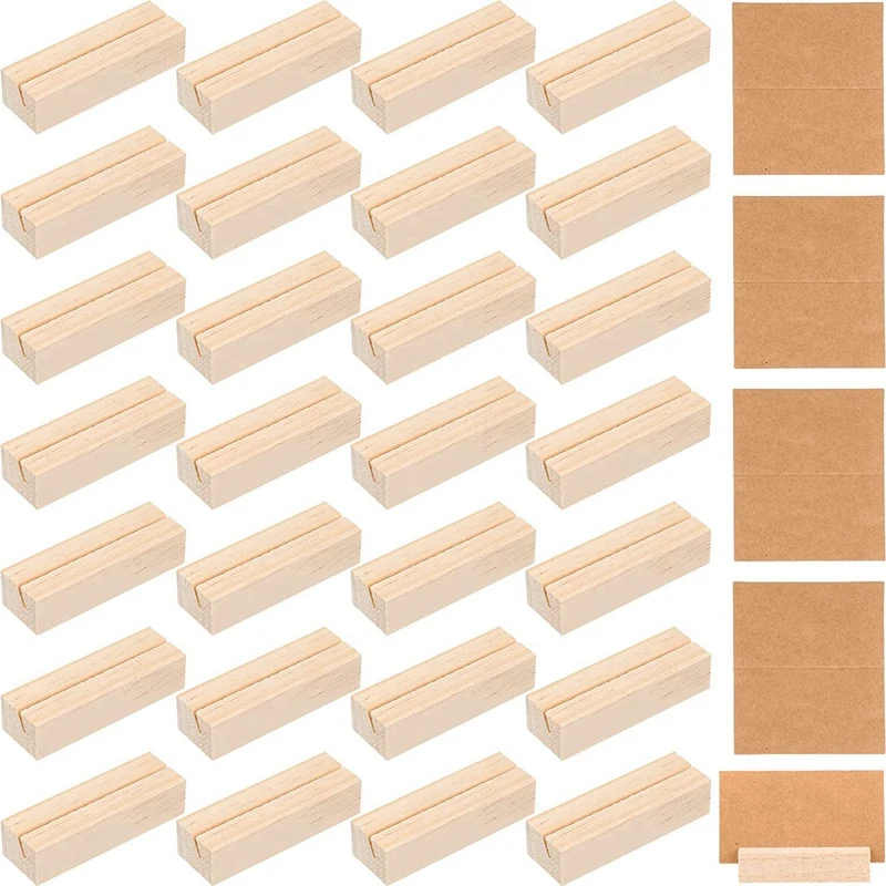 120 Pieces Wood Sign Holders Wooden Table Number Stands Card Holders With Paper Cards For Wedding Ceremony
120 Pieces Wood Sign Holders Wooden Table Number Stands Card Holders With Paper Cards For Wedding Ceremony