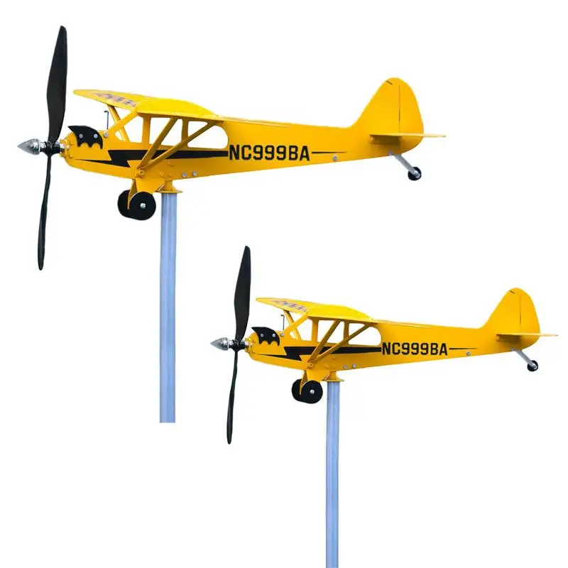Windmills For The Yard Garden 3D Metal Airplane Kinetic Art Style Spinning Decor Airplane Weathervane Kinetic Art Craft Wind 
Windmills For The Yard Garden 3D Metal Airplane Kinetic Art Style Spinning Decor Airplane Weathervane Kinetic Art Craft Wind