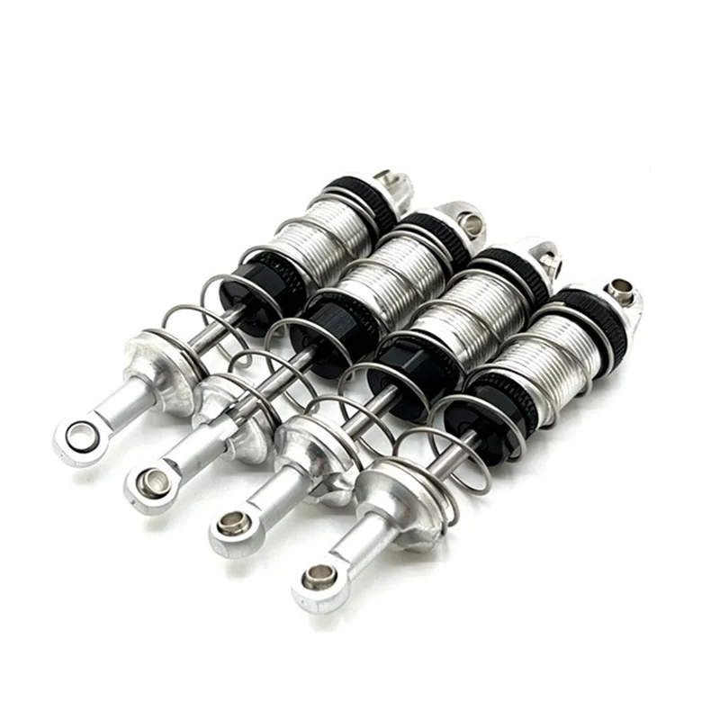 Metal Front and Rear Shock Absorber Oil Damper for Wltoys 104072 1/10 RC Car Upgrades Parts Accessories,Silver
Metal Front and Rear Shock Absorber Oil Damper for Wltoys 104072 1/10 RC Car Upgrades Parts Accessories,Silver