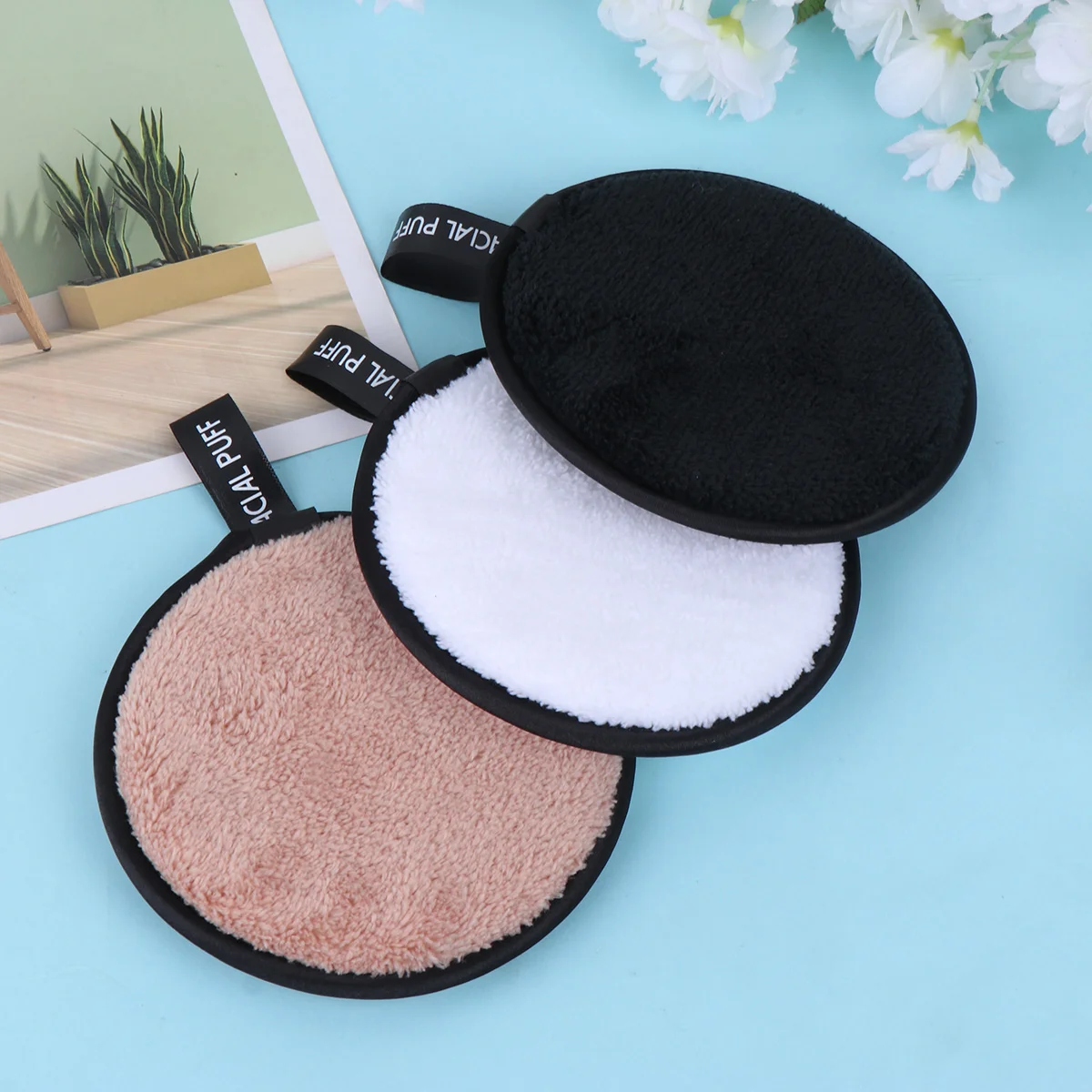 6Pcs Makeup Removal Pads Double-side Puff Makeup Removal Pad for Ladies Women Students
6Pcs Makeup Removal Pads Double-side Puff Makeup Removal Pad for Ladies Women Students