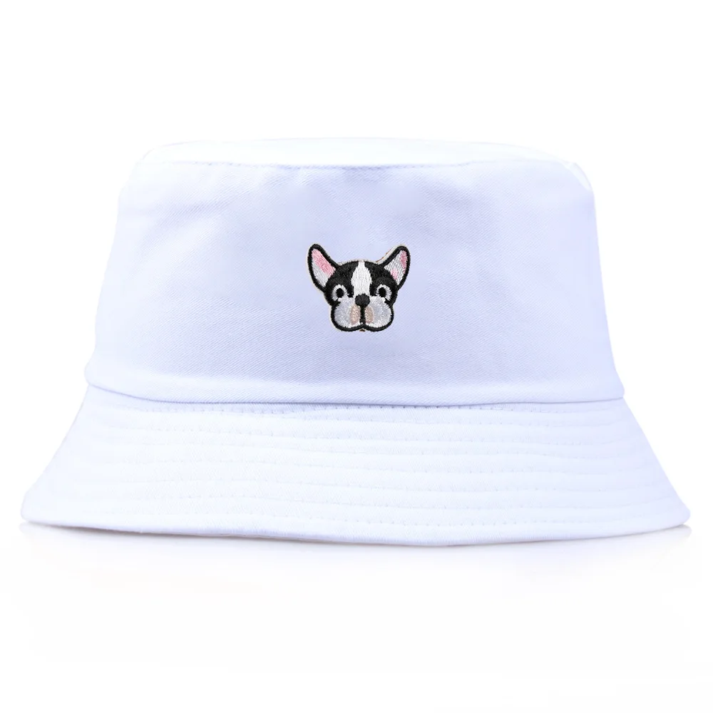 Women's Cartoon Puppy Embroidered Bucket Hat for Men Summer Cute Panama Cap Streetwear Outdoor Fishing Sun Fisherman Hat Bob
Women's Cartoon Puppy Embroidered Bucket Hat for Men Summer Cute Panama Cap Streetwear Outdoor Fishing Sun Fisherman Hat Bob