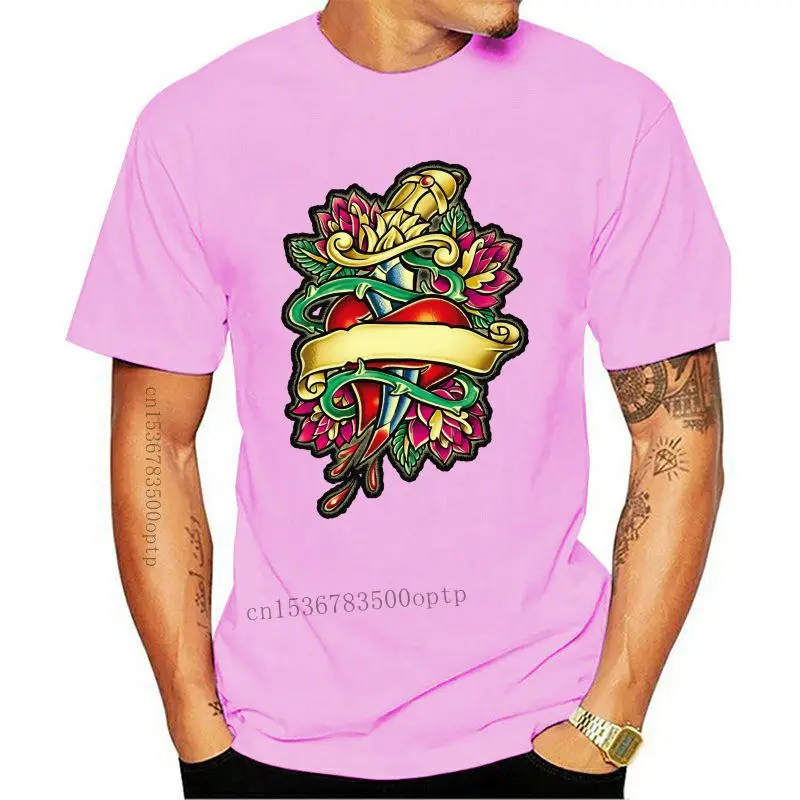Camiseta Vintage para hombre, camisetas con estampado de corazón rosa, ropa de diseño 3D de Dagger, Tops clásicos de regalo para
Camiseta Vintage para hombre, camisetas con estampado de corazón rosa, ropa de diseño 3D de Dagger, Tops clásicos de regalo para