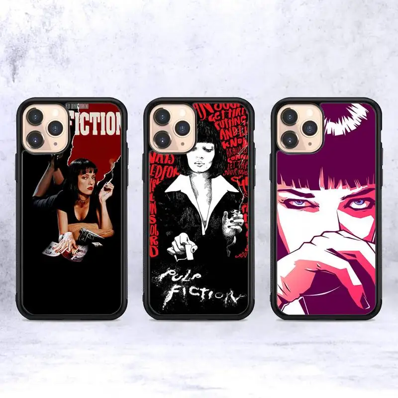 PULP FICTION MOVIE POSTER Phone Case Silicone PC+TPU Case for iPhone 11 12 13 Pro Max 8 7 6 Plus X SE XR Hard Fundas
PULP FICTION MOVIE POSTER Phone Case Silicone PC+TPU Case for iPhone 11 12 13 Pro Max 8 7 6 Plus X SE XR Hard Fundas