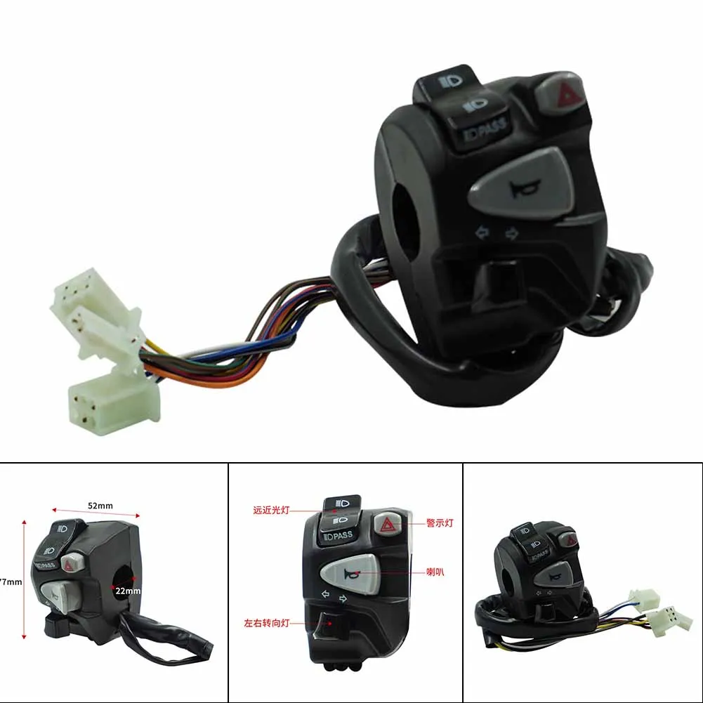 Motorcycle Left Handlebars Combination Switches Motor Ignition Accessories Fits Honda Vario 125-150 Vehivle Exterior Accessories
Motorcycle Left Handlebars Combination Switches Motor Ignition Accessories Fits Honda Vario 125-150 Vehivle Exterior Accessories