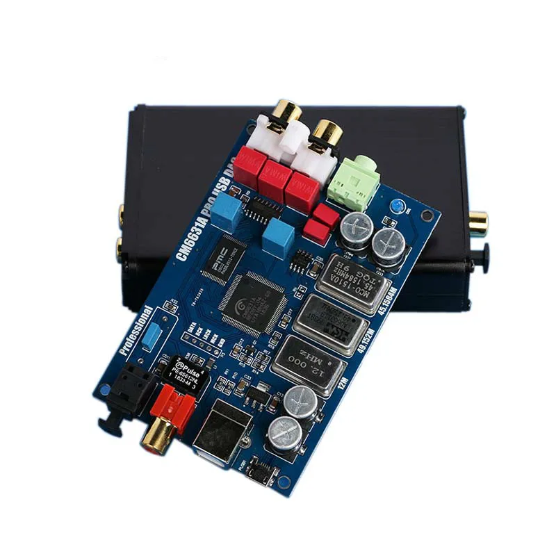 

2022 Lusya HIFI Audio CM6631A Digital Interface 32 / 24Bit 192K USB To I2S IIS SPDIF Optical Coaxial Output Decoder DAC