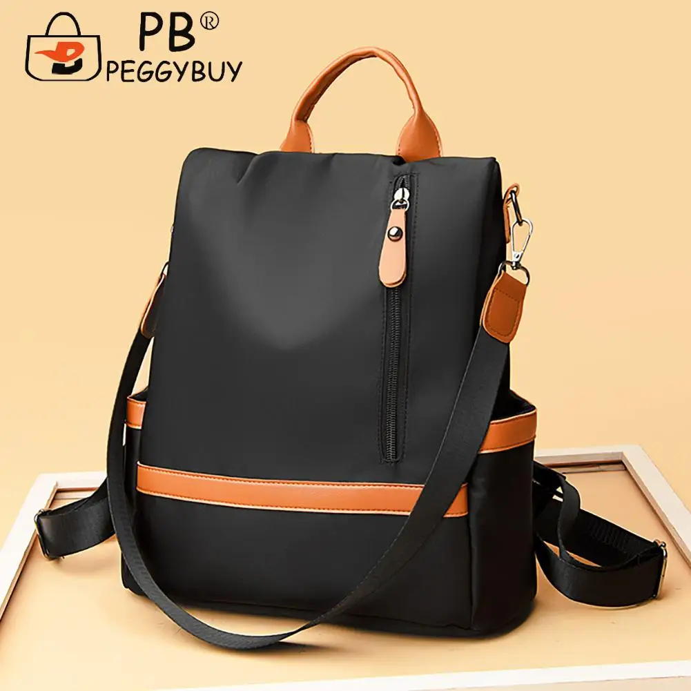 Fashion Women Hit Color Multi-pocket Nylon Zipper Backpack Portable Travel Anti-theft Large Capacity Wear-Resistant Laptop Bag
Fashion Women Hit Color Multi-pocket Nylon Zipper Backpack Portable Travel Anti-theft Large Capacity Wear-Resistant Laptop Bag