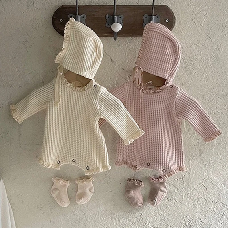 Детский однотонный комбинезон, с длинным рукавом
Детский однотонный комбинезон, с длинным рукавом