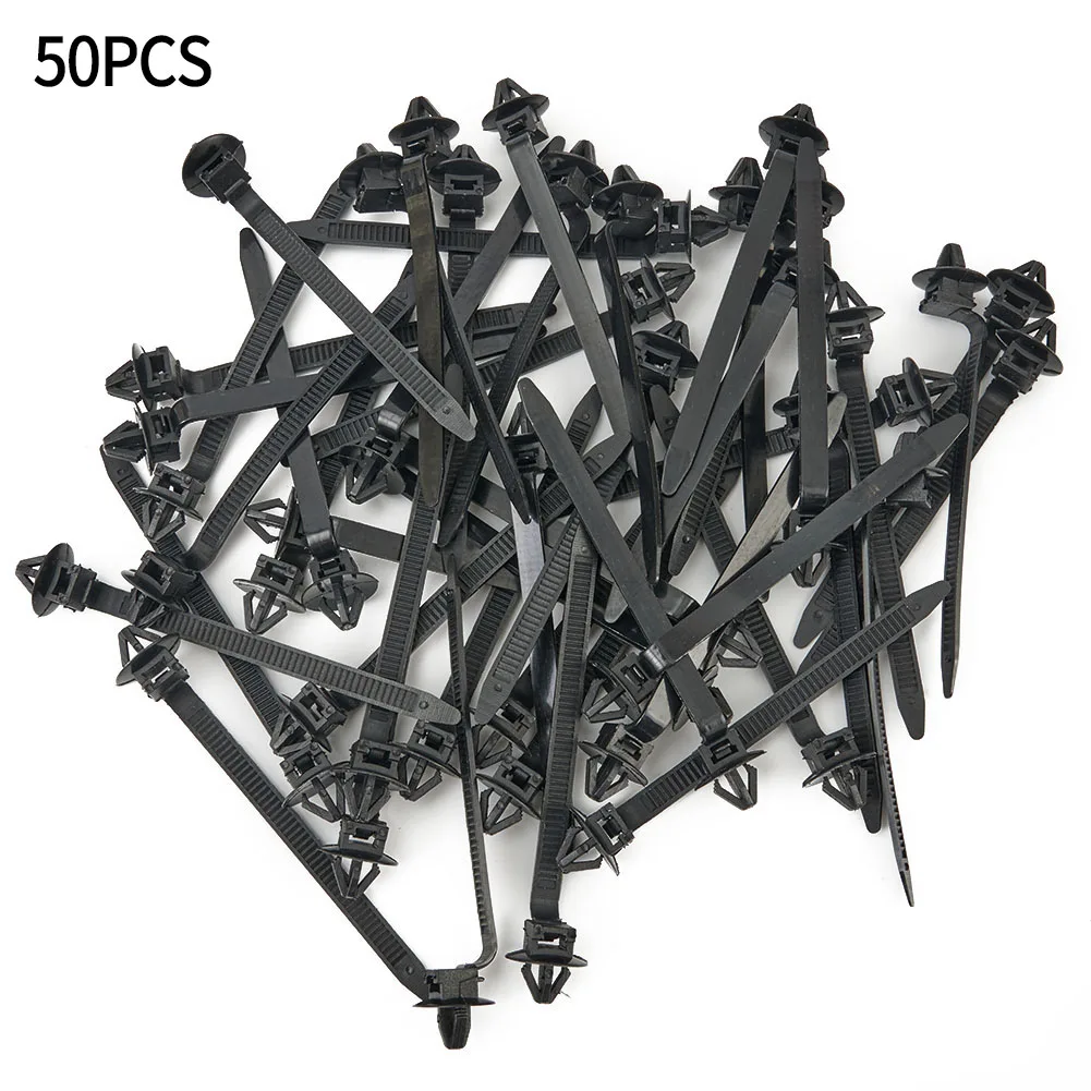 Car Fastener Fixed Hose Nylon Set Cable Clips Fastener Fastening Strap 50pcs Accessories High quality Practical
Car Fastener Fixed Hose Nylon Set Cable Clips Fastener Fastening Strap 50pcs Accessories High quality Practical