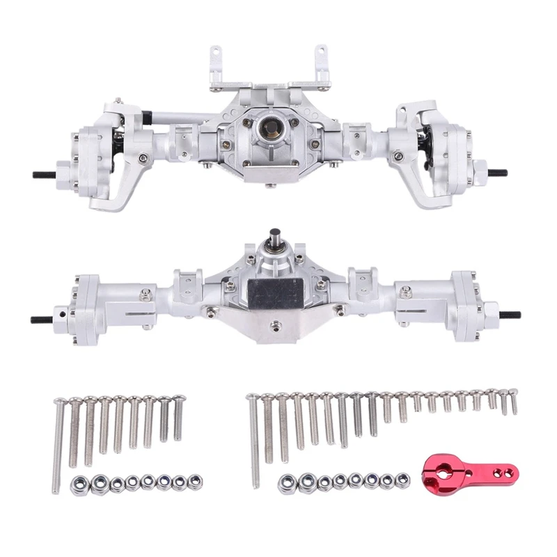 CNC Anodized Front And Rear Portal Axle For 1/10 RC Crawler Car Axial SCX10 II 90046 RC4WD D90 RGT 86100 Redcat GEN8 Kit 2
CNC Anodized Front And Rear Portal Axle For 1/10 RC Crawler Car Axial SCX10 II 90046 RC4WD D90 RGT 86100 Redcat GEN8 Kit 2
