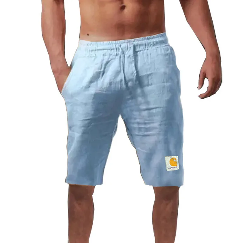 Summer Oversized Loose Linen Breathable Men's Quarter Shorts Casual Sports Fitness Training Shorts Daily Beach Pajama Pants Male
Summer Oversized Loose Linen Breathable Men's Quarter Shorts Casual Sports Fitness Training Shorts Daily Beach Pajama Pants Male