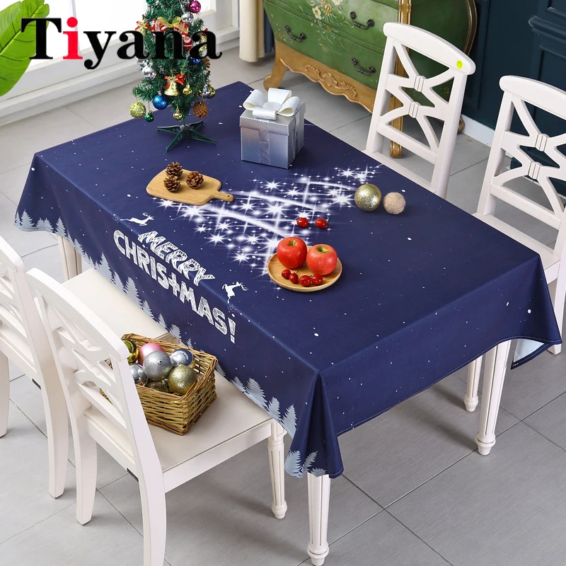 New Christmas Tablecloth Holiday Decoration Oil-Proof Waterproof Rectangular Wedding Decor Tablecloth Home Nappe De Table Cover
New Christmas Tablecloth Holiday Decoration Oil-Proof Waterproof Rectangular Wedding Decor Tablecloth Home Nappe De Table Cover