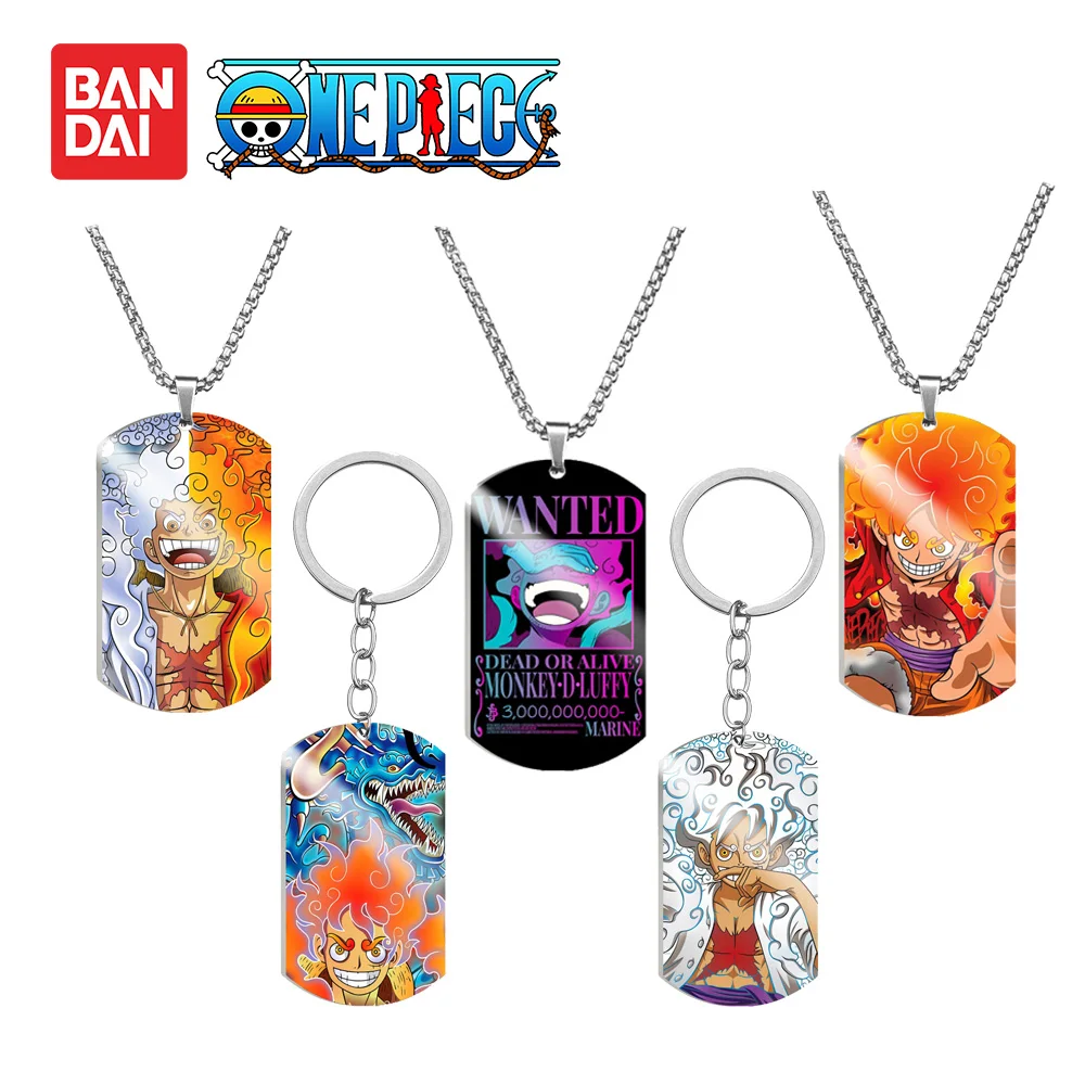 Anime One Piece Necklace Cartoon Figure Sun God Nika Luffy Wanted Dog Tag Charm Keychain Keyring Necklace Pendant Kids Toy Gifts
Anime One Piece Necklace Cartoon Figure Sun God Nika Luffy Wanted Dog Tag Charm Keychain Keyring Necklace Pendant Kids Toy Gifts