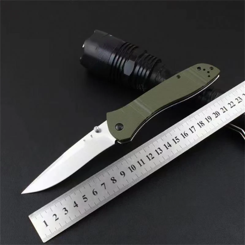 Outdoor BM 710 Tactical Folding Knife G10 Handle D2 Blade Wilderness Hunting Pocket Knives EDC Tool
Outdoor BM 710 Tactical Folding Knife G10 Handle D2 Blade Wilderness Hunting Pocket Knives EDC Tool