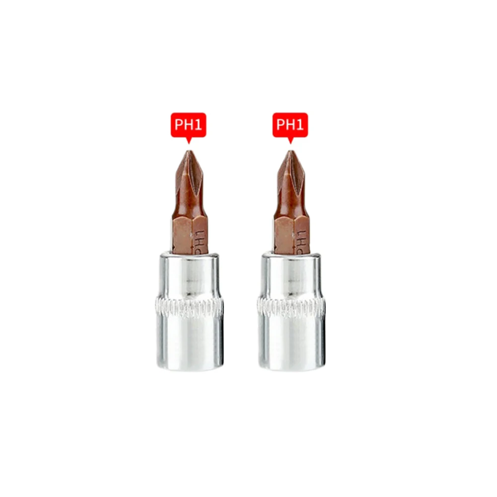 2pcs Screwdriver Bit PH1 PH2 PH3 PZ1 PZ2 PZ3 1/4inch Shank Cross Socket Drive Wrench For Electrician Mechanic Hand Tools
2pcs Screwdriver Bit PH1 PH2 PH3 PZ1 PZ2 PZ3 1/4inch Shank Cross Socket Drive Wrench For Electrician Mechanic Hand Tools