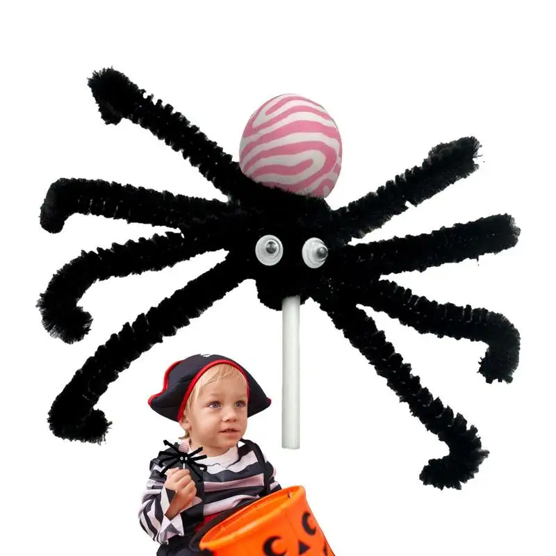 Halloween Spider Decor Spooky Lollipop Design Ornament Model Realistic Fake Spiders Big Halloween Spider Haunted House Graveyard
Halloween Spider Decor Spooky Lollipop Design Ornament Model Realistic Fake Spiders Big Halloween Spider Haunted House Graveyard