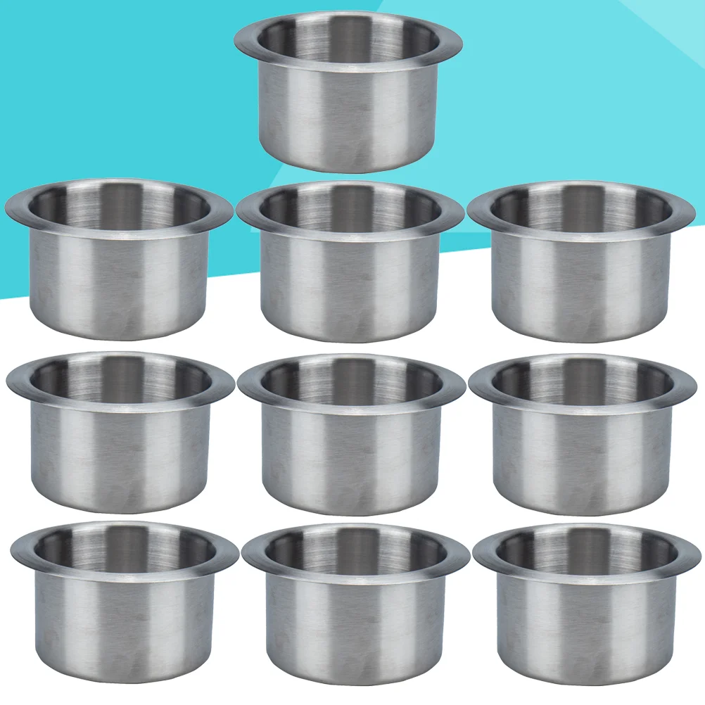 10pcs Stainless Steel Cup Holder Simple Practical Refit Cup Holder Self for Motor Homes Car Auto 85x55cm
10pcs Stainless Steel Cup Holder Simple Practical Refit Cup Holder Self for Motor Homes Car Auto 85x55cm