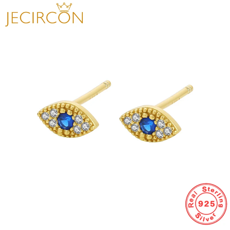 JECIRCON 100% Real 925 Sterling Silver Micro-inlaid Zircon Devil's Eye Stud Earrings for Women Small Fresh ins Trendy Earrings
JECIRCON 100% Real 925 Sterling Silver Micro-inlaid Zircon Devil's Eye Stud Earrings for Women Small Fresh ins Trendy Earrings
