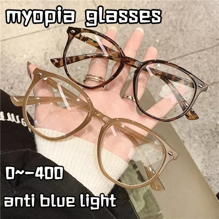 Myopia Glasses for Women Men Round TR90 Frame Short Sighted Glasses Nearsightedness Eyeglasses with Diopters 0 To -400
Myopia Glasses for Women Men Round TR90 Frame Short Sighted Glasses Nearsightedness Eyeglasses with Diopters 0 To -400