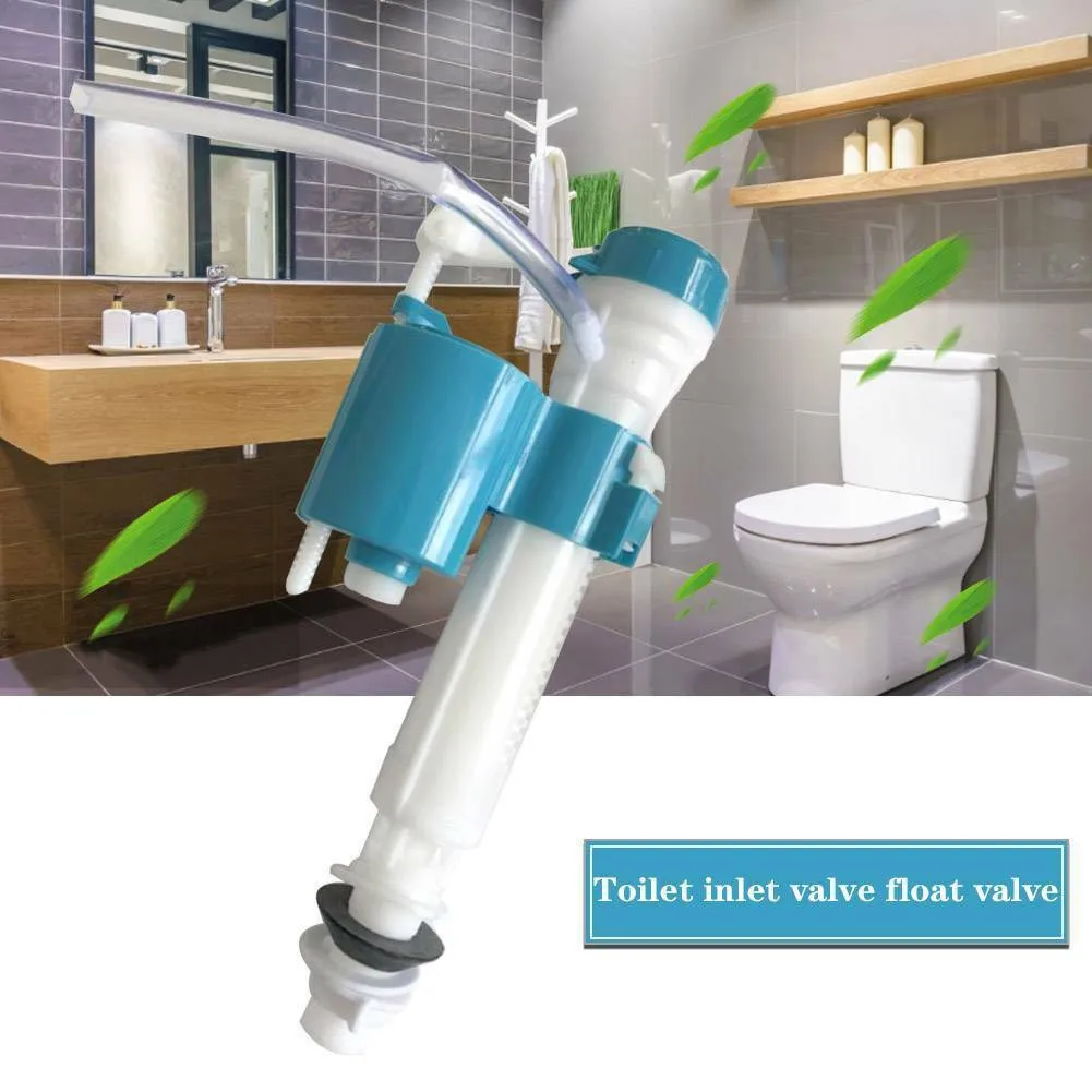 

Toilet Cistern Bottom Entry Inlet Flush Valve Bottom Siphon Fill Float Universal Toilet Tank High Pressure Water Drainage Valve