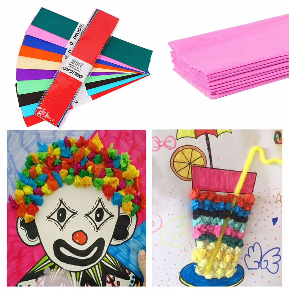 10 Pcs Colorful Tissue Paper Crepe Paper Bulk Items Gifts Tissue Paper Bulk Flower Gifts Craft Crepe Paper Wrapping Paper
10 Pcs Colorful Tissue Paper Crepe Paper Bulk Items Gifts Tissue Paper Bulk Flower Gifts Craft Crepe Paper Wrapping Paper