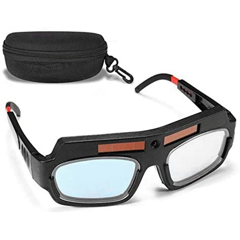 GTBL 4X Solar Powered Auto Darkening Welding Mask Helmet Goggles Welder Glasses Arc Anti-Shock Lens With Storage Case
GTBL 4X Solar Powered Auto Darkening Welding Mask Helmet Goggles Welder Glasses Arc Anti-Shock Lens With Storage Case