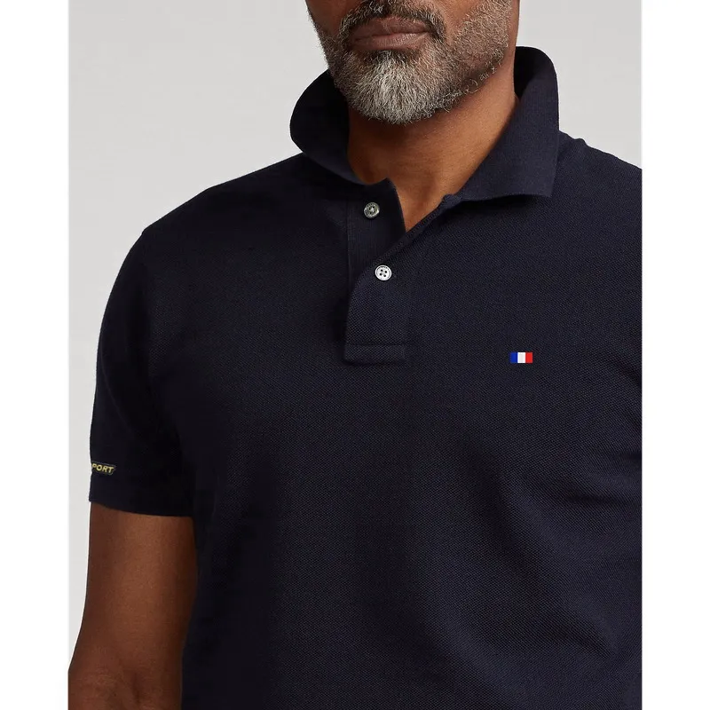 100% Cotton Lapel T-shirt Fit Type Men Polo Shirt Flag Logo Summer With Short Sleeve Casual Tee Tops Men Clothing 811
100% Cotton Lapel T-shirt Fit Type Men Polo Shirt Flag Logo Summer With Short Sleeve Casual Tee Tops Men Clothing 811