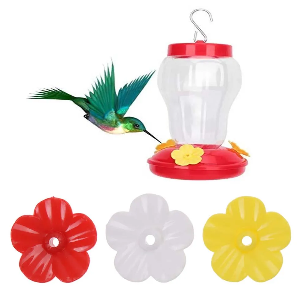 Пластиковая поилка для колибри в форме цветка, 3 цвета
Пластиковая поилка для колибри в форме цветка, 3 цвета