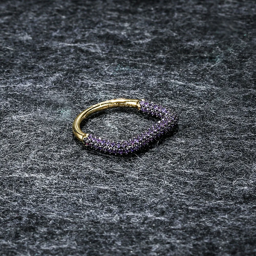 APM STYLE High Quality 925 Sterling Silver Square Ring Personalized Chic Simple Purple Zircon Ring As A Gift For Friends
APM STYLE High Quality 925 Sterling Silver Square Ring Personalized Chic Simple Purple Zircon Ring As A Gift For Friends