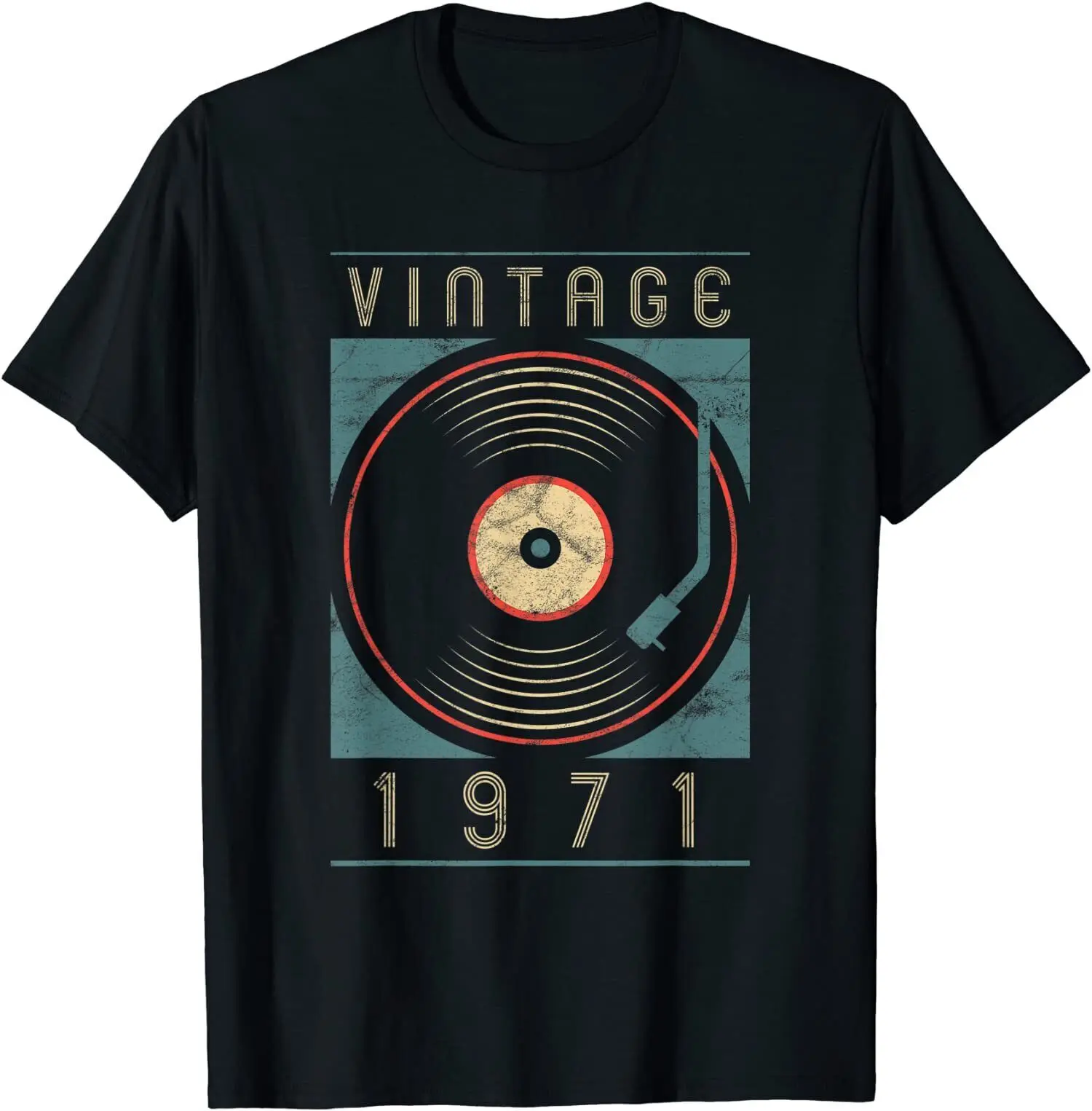 Custom Vintage 1971 Viinyll Retro 51st O-Neck Cotton T Shirt Men Casual Short Sleeve Tees Tops Harajuku Streetwear
Custom Vintage 1971 Viinyll Retro 51st O-Neck Cotton T Shirt Men Casual Short Sleeve Tees Tops Harajuku Streetwear