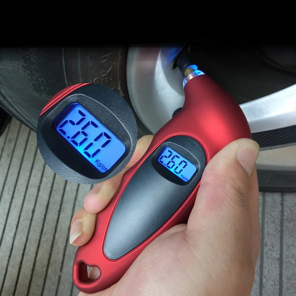 New Tire Pressure Gauge Backlight High-precision Digital Tire Pressure Monitoring Car Tyre Air Pressure Gauge Meter LCD Display
New Tire Pressure Gauge Backlight High-precision Digital Tire Pressure Monitoring Car Tyre Air Pressure Gauge Meter LCD Display