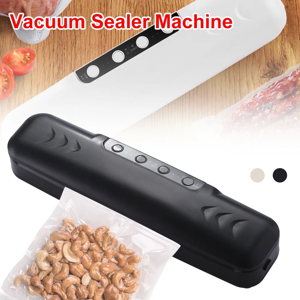 Electric Food Vacuum Sealer Automatic Food Bags Sealer Moist & Dry Food Sealing Machine With 10 Food Saver Bags Kitchen Supplies
Electric Food Vacuum Sealer Automatic Food Bags Sealer Moist & Dry Food Sealing Machine With 10 Food Saver Bags Kitchen Supplies