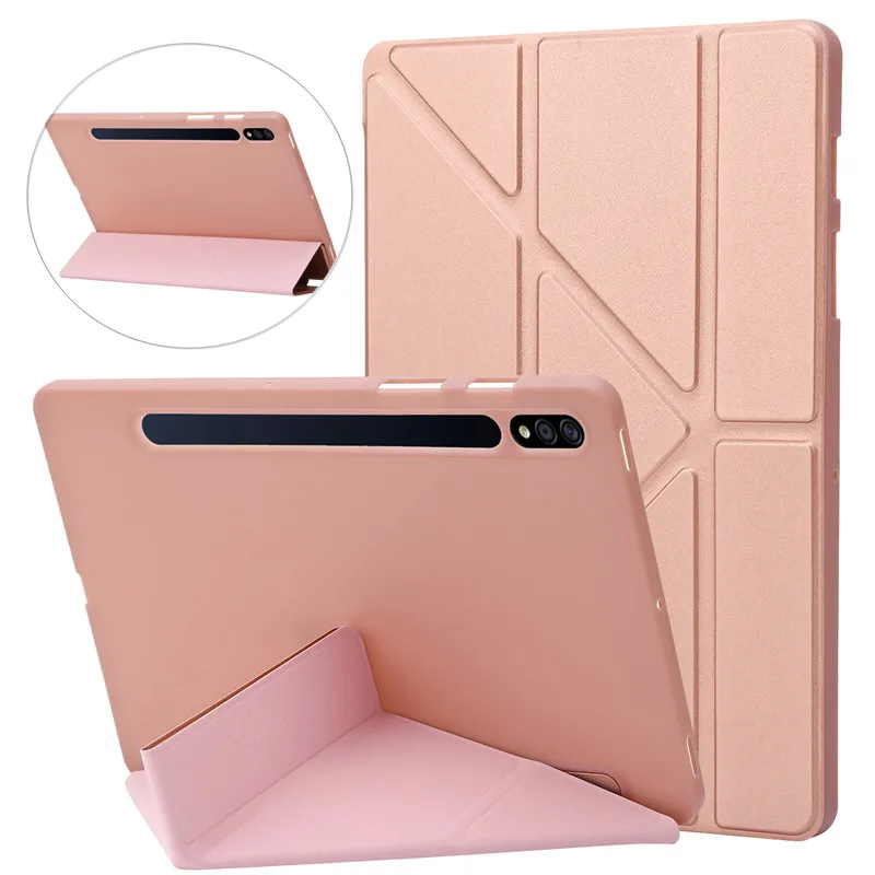 Funda For Samsung Galaxy Tab S7 FE S7 Plus 12.4 Tablet Case Folding Silicone Cover For Galaxy Tab S8 Plus 12.4 inch Case
Funda For Samsung Galaxy Tab S7 FE S7 Plus 12.4 Tablet Case Folding Silicone Cover For Galaxy Tab S8 Plus 12.4 inch Case